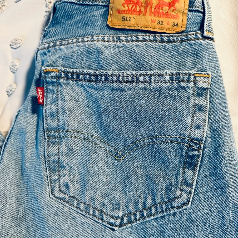 Levi's Light Blue Denim Jeans 31 x 34